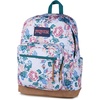 JanSport Right Pack Backpack – Durable Daypack with Padded 15″ Laptop Sleeve, Spacious Main Compartment & Integrated Water Bottle Pocket – Pastel Lilac(Rustic Roses Moon Flower/Blu/Pnk/Grn)