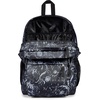 JanSport Right Pack Backpack – Durable Daypack with Padded 15″ Laptop Sleeve, Spacious Main Compartment & Integrated Water Bottle Pocket, Graffitied(Afflicted Black/Charcoal/Dk Grey)