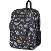 JanSport Right Pack Backpack – Durable Daypack with Padded 15″ Laptop Sleeve, Spacious Main Compartment & Integrated Water Bottle Pocket, Graffitied(Galaxy Glam)