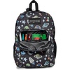 JanSport Right Pack Backpack – Durable Daypack with Padded 15″ Laptop Sleeve, Spacious Main Compartment & Integrated Water Bottle Pocket, Graffitied(Galaxy Glam)