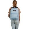 JanSport Superbreak Backpack – Durable, Lightweight Premium Backpack, Bit Bouquet Green​(Blue Dusk)