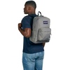 JanSport Superbreak Backpack – Durable, Lightweight Premium Backpack, Bit Bouquet Green​(Graphite Grey)