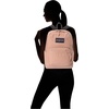 JanSport Superbreak Backpack – Durable, Lightweight Premium Backpack, Bit Bouquet Green​(Misty Rose)