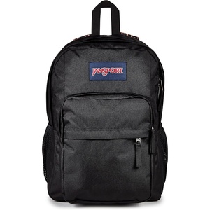 JanSport Right Pack Backpack – Durable Daypack with Padded 15″ Laptop Sleeve, Spacious Main Compartment & Integrated Water Bottle Pocket, Graffitied(Animal Illustion Con Black/Black/Tan/Black)