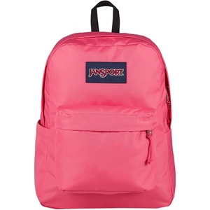 JanSport SuperBreak Plus Backpack(Posh Pink)