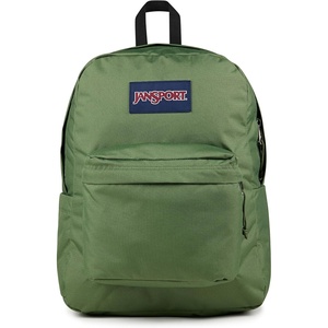 JanSport Superbreak Backpack – Durable, Lightweight Premium Backpack, Bit Bouquet Green​(Cargo Green)