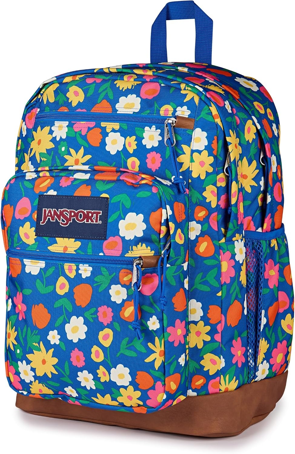 image:imageJanSport Cool Backpack with 15inch Laptop Sleeve Large Computer Bag Rucksack with 2 Compartments Ergonomic Straps Army Green Letterman PolyFlower Market