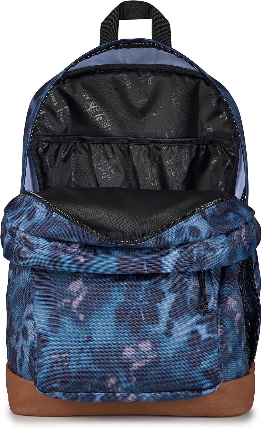 image:imageJanSport Cool Backpack with 15inch Laptop Sleeve Large Computer Bag Rucksack with 2 Compartments Ergonomic Straps Army Green Letterman PolyGhostly Florals