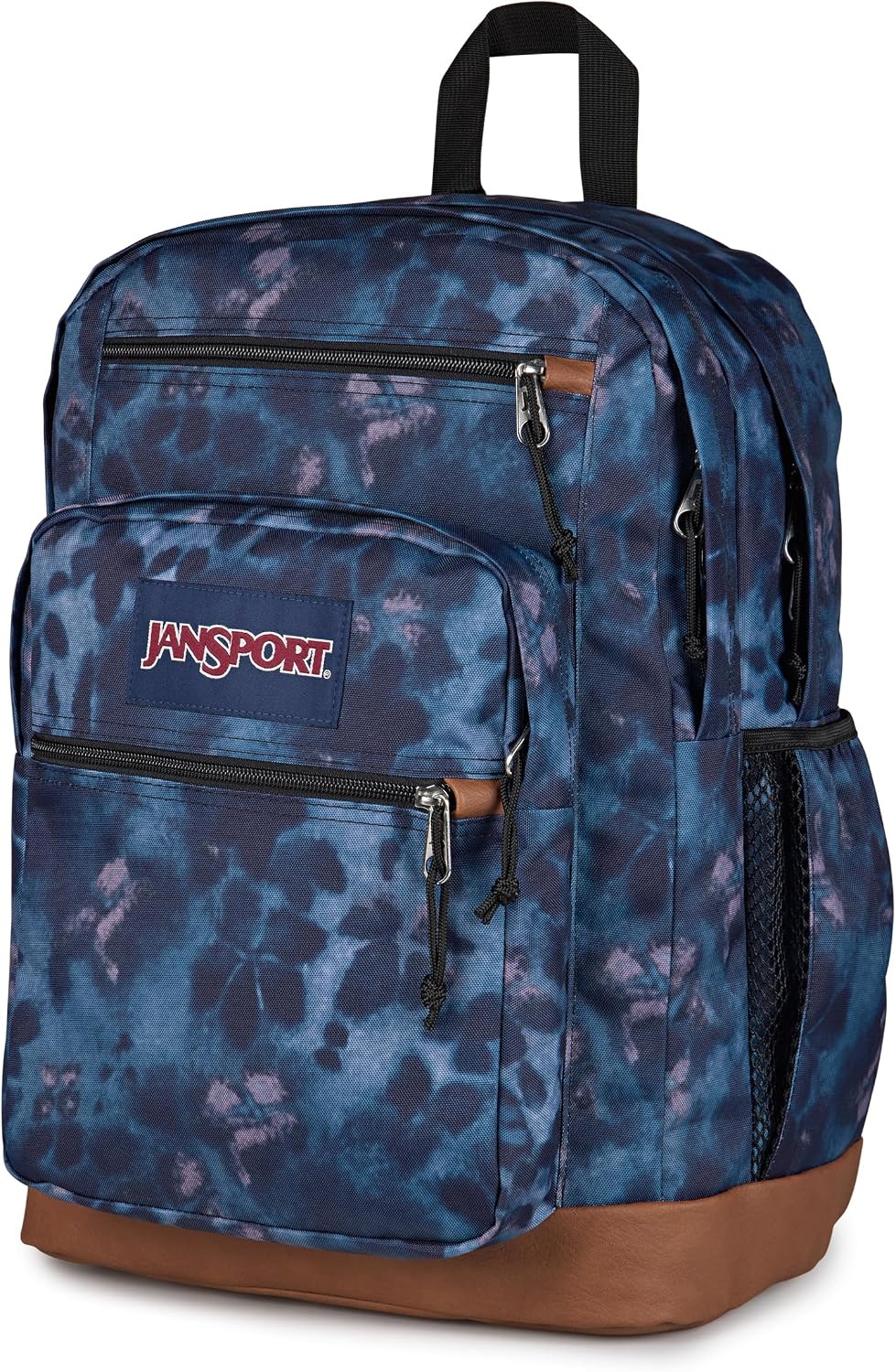 image:imageJanSport Cool Backpack with 15inch Laptop Sleeve Large Computer Bag Rucksack with 2 Compartments Ergonomic Straps Army Green Letterman PolyGhostly Florals