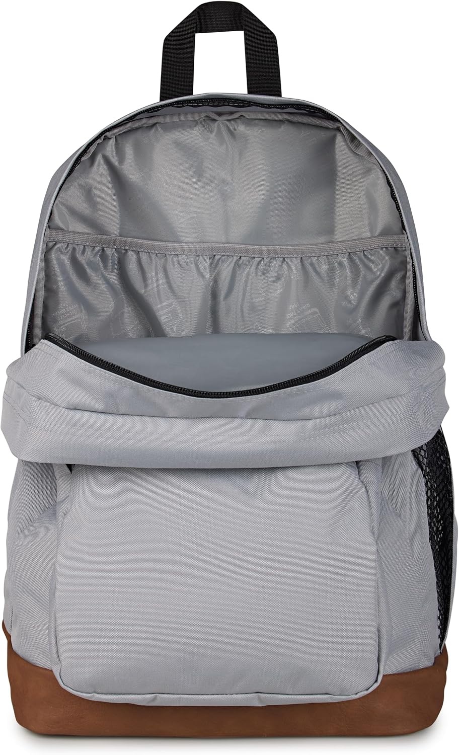 image:imageJanSport Cool Backpack with 15inch Laptop Sleeve Large Computer Bag Rucksack with 2 Compartments Ergonomic Straps Army Green Letterman PolyGrounded Grey