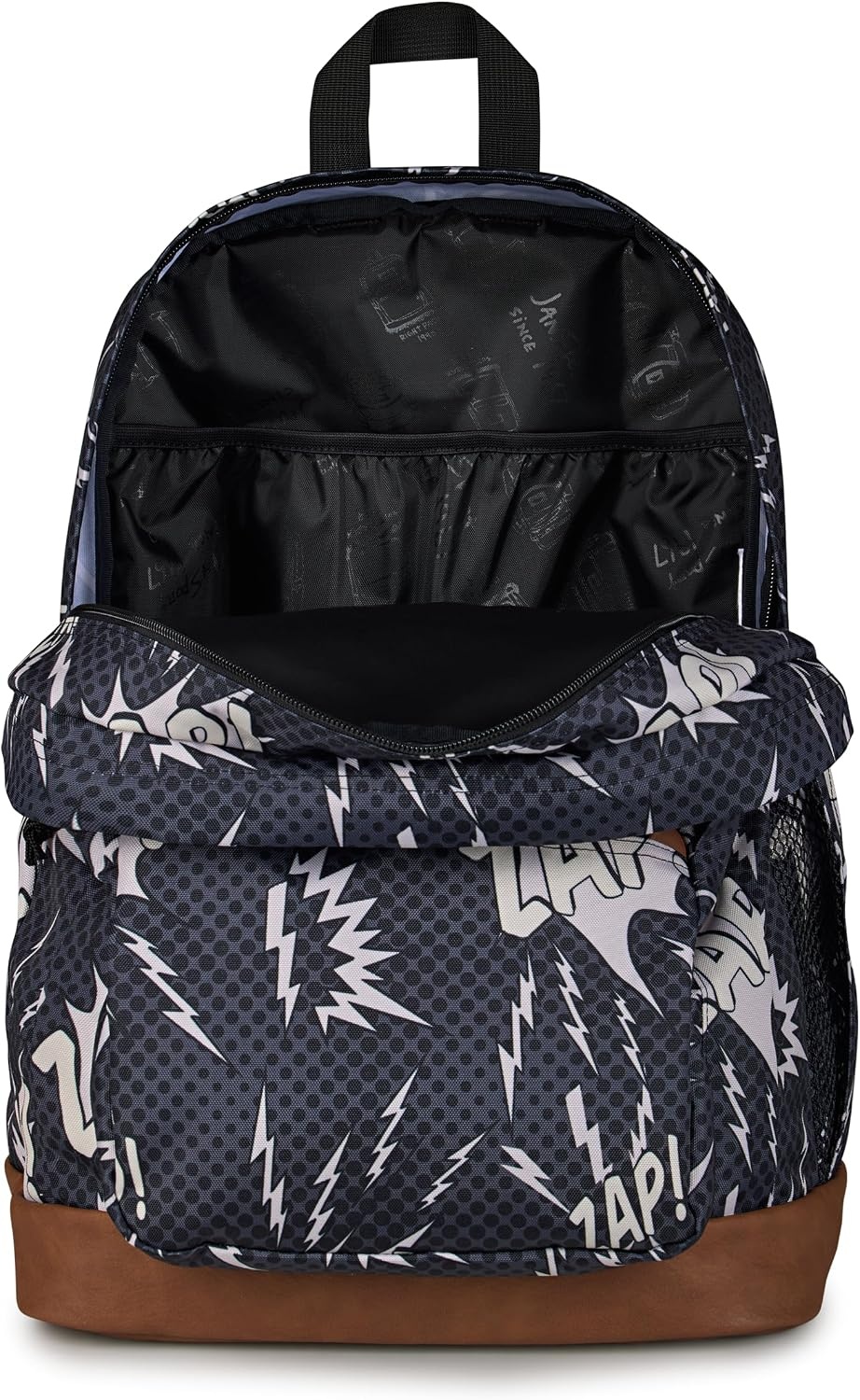image:imageJanSport Cool Backpack with 15inch Laptop Sleeve Large Computer Bag Rucksack with 2 Compartments Ergonomic Straps Army Green Letterman PolyHigh Voltage