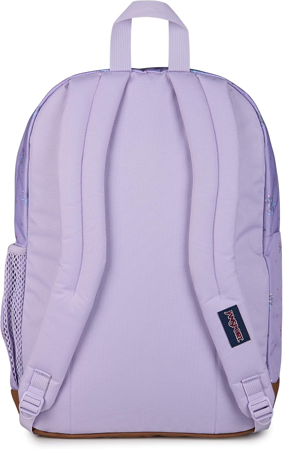 image:imageJanSport Cool Backpack with 15inch Laptop Sleeve Large Computer Bag Rucksack with 2 Compartments Ergonomic Straps Army Green Letterman PolyPastel Petals Lilac