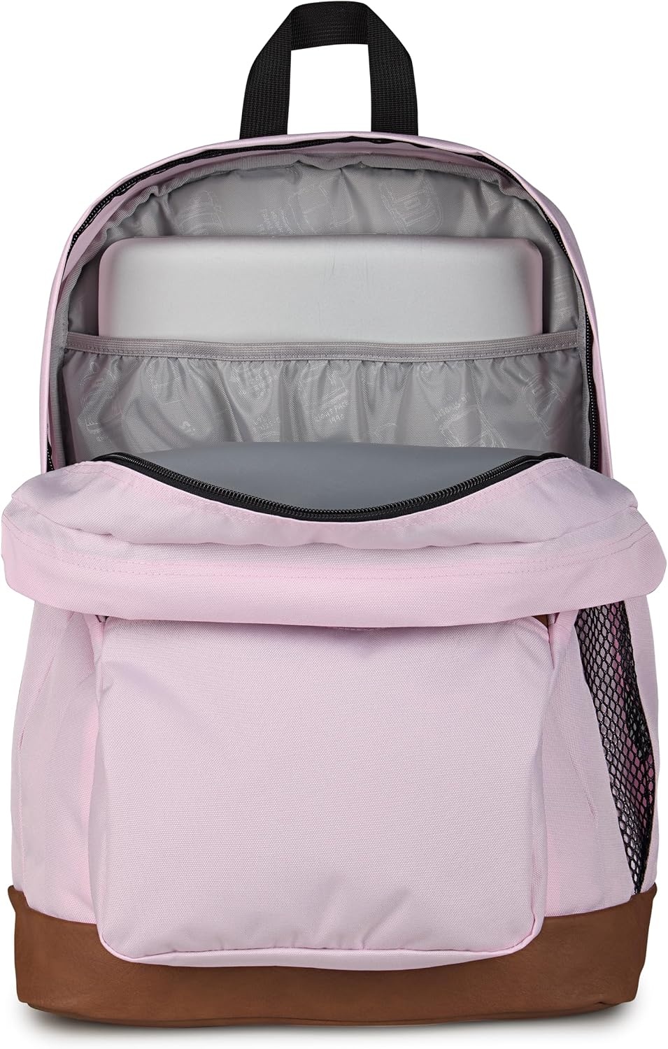 image:imageJanSport Cool Backpack with 15inch Laptop Sleeve Large Computer Bag Rucksack with 2 Compartments Ergonomic Straps Army Green Letterman PolyPink Ice