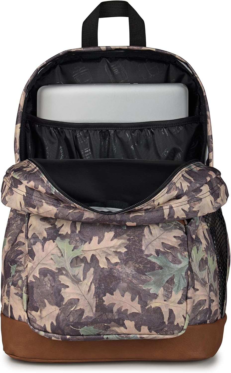 image:imageJanSport Cool Backpack with 15inch Laptop Sleeve Large Computer Bag Rucksack with 2 Compartments Ergonomic Straps Army Green Letterman PolyWoodland Camo