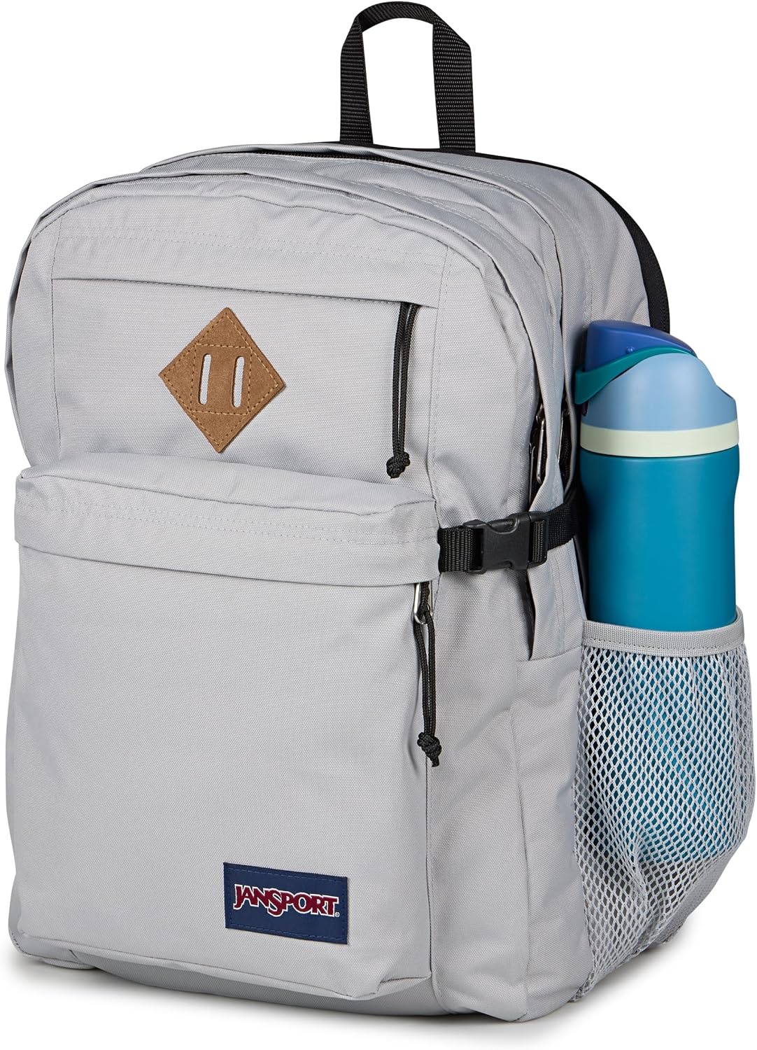 image:imageJanSport Main Campus Backpack Travel or Work Backpack with 15Inch Laptop Sleeve and Dual Water Bottle Pockets Lavender AshGrounded Grey