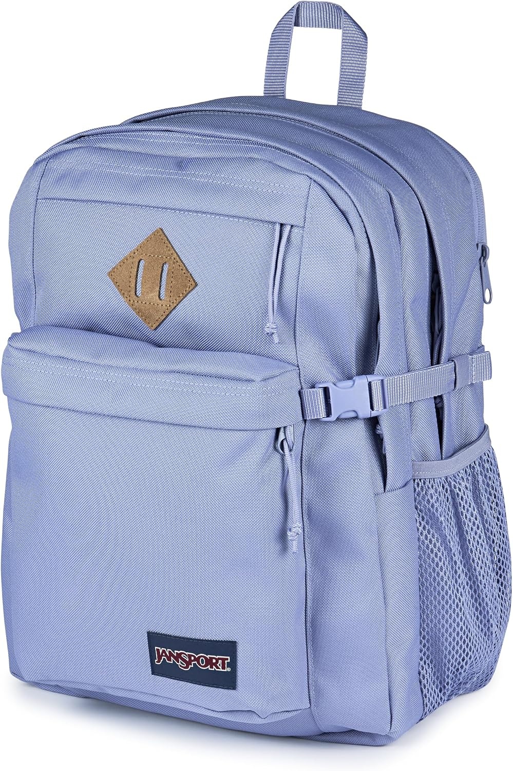 image:imageJanSport Main Campus Backpack Travel or Work Backpack with 15Inch Laptop Sleeve and Dual Water Bottle Pockets Lavender AshLavender Ash