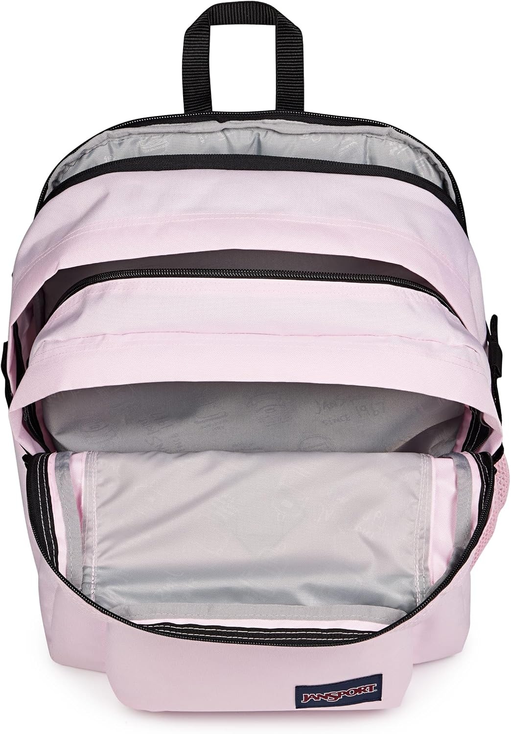 image:imageJanSport Main Campus Backpack Travel or Work Backpack with 15Inch Laptop Sleeve and Dual Water Bottle Pockets Lavender AshPink Ice