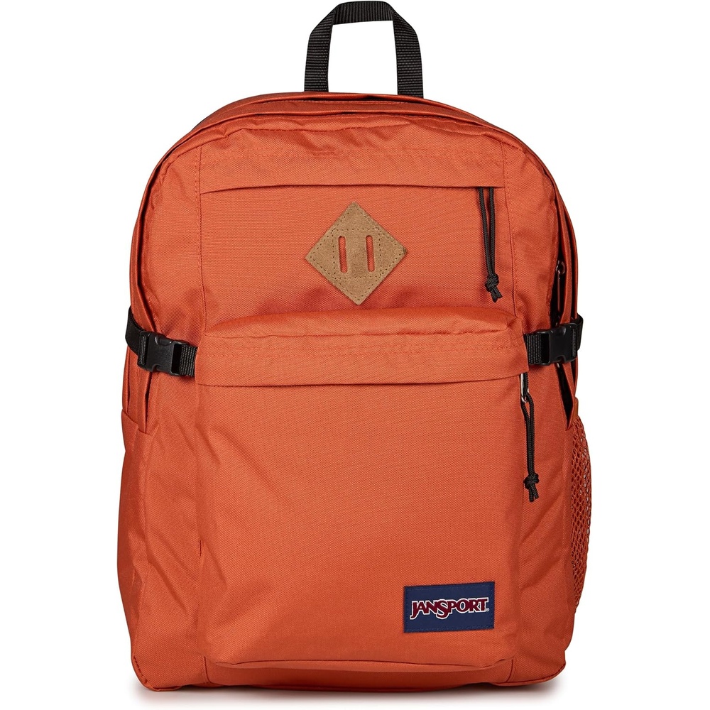 image:imageJanSport Main Campus Backpack Travel or Work Backpack with 15Inch Laptop Sleeve and Dual Water Bottle Pockets Lavender AshDune Red