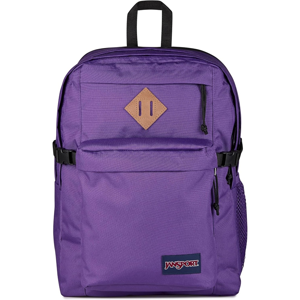 image:imageJanSport Main Campus Backpack Travel or Work Backpack with 15Inch Laptop Sleeve and Dual Water Bottle Pockets Lavender AshGrape Jelly
