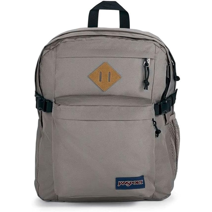 image:imageJanSport Main Campus Backpack Travel or Work Backpack with 15Inch Laptop Sleeve and Dual Water Bottle Pockets Lavender AshGraphite Grey