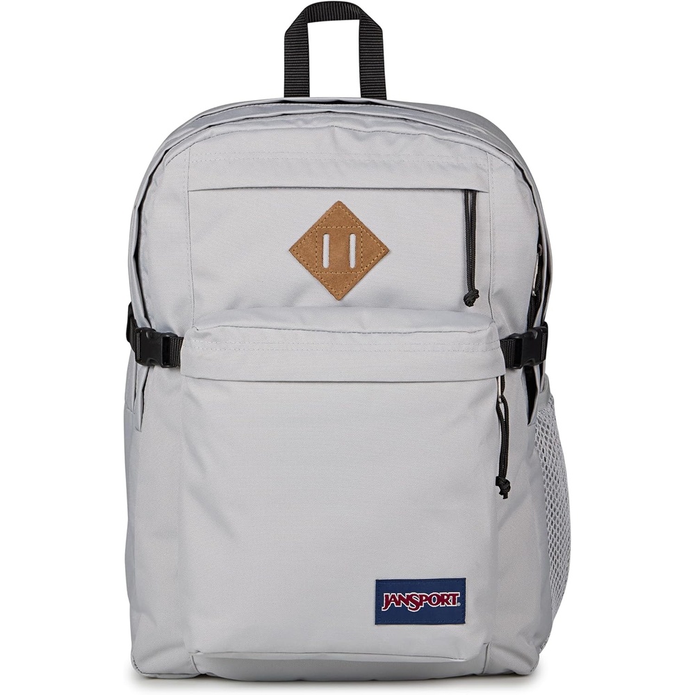 image:imageJanSport Main Campus Backpack Travel or Work Backpack with 15Inch Laptop Sleeve and Dual Water Bottle Pockets Lavender AshGrounded Grey