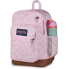 JanSport Cool Backpack, with 15-inch Laptop Sleeve – Large Computer Bag Rucksack with 2 Compartments, Ergonomic Straps, Army Green Letterman Poly(Flutter By Pink Ice)