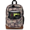JanSport Cool Backpack, with 15-inch Laptop Sleeve – Large Computer Bag Rucksack with 2 Compartments, Ergonomic Straps, Army Green Letterman Poly(Woodland Camo)