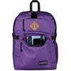 JanSport Main Campus Backpack – Travel or Work Backpack with 15-Inch Laptop Sleeve and Dual Water Bottle Pockets, Lavender Ash(Grape Jelly)
