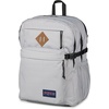 JanSport Main Campus Backpack – Travel or Work Backpack with 15-Inch Laptop Sleeve and Dual Water Bottle Pockets, Lavender Ash(Grounded Grey)