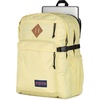 JanSport Main Campus Backpack – Travel or Work Backpack with 15-Inch Laptop Sleeve and Dual Water Bottle Pockets, Lavender Ash(Lemon Ice)