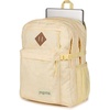 JanSport Main Campus Backpack – Travel or Work Backpack with 15-Inch Laptop Sleeve and Dual Water Bottle Pockets, Lavender Ash(Rows of Bows Natural/Lemon Ice)