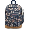 JanSport Cool Backpack, with 15-inch Laptop Sleeve – Large Computer Bag Rucksack with 2 Compartments, Ergonomic Straps, Army Green Letterman Poly(Fields of Paradise)