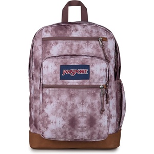 JanSport Cool Backpack, with 15-inch Laptop Sleeve – Large Computer Bag Rucksack with 2 Compartments, Ergonomic Straps, Army Green Letterman Poly(Ice Dye)