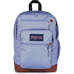 JanSport Cool Backpack, with 15-inch Laptop Sleeve – Large Computer Bag Rucksack with 2 Compartments, Ergonomic Straps, Army Green Letterman Poly(Lavender Ash)