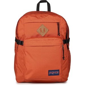 JanSport Main Campus Backpack – Travel or Work Backpack with 15-Inch Laptop Sleeve and Dual Water Bottle Pockets, Lavender Ash(Dune Red)