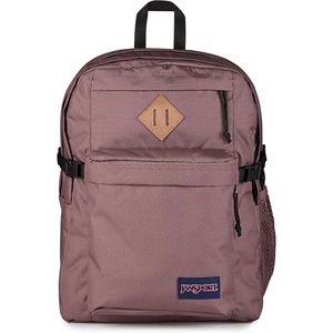 JanSport Main Campus Backpack – Travel or Work Backpack with 15-Inch Laptop Sleeve and Dual Water Bottle Pockets, Lavender Ash(Mahogany Haze)