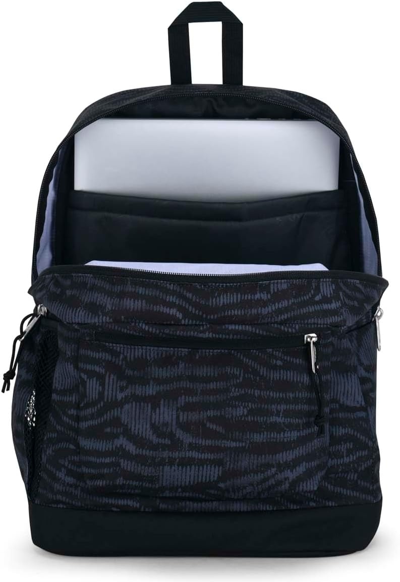 image:imageJanSport 26L Cross Town Plus Backpack Flutter By GreyAbstract Animal