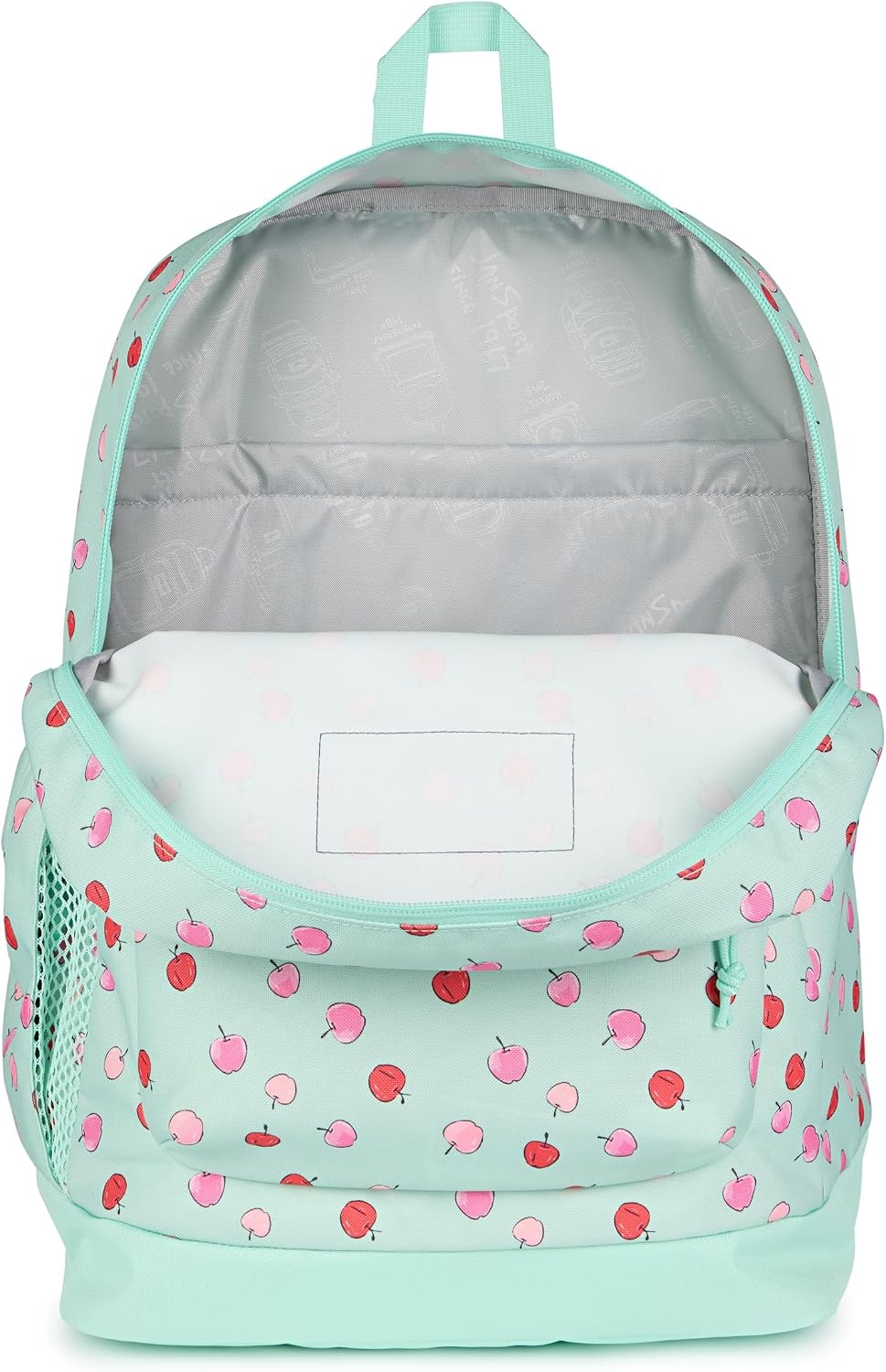 image:imageJanSport 26L Cross Town Plus Backpack Flutter By GreyApple Orchard Magic MintPinkRed