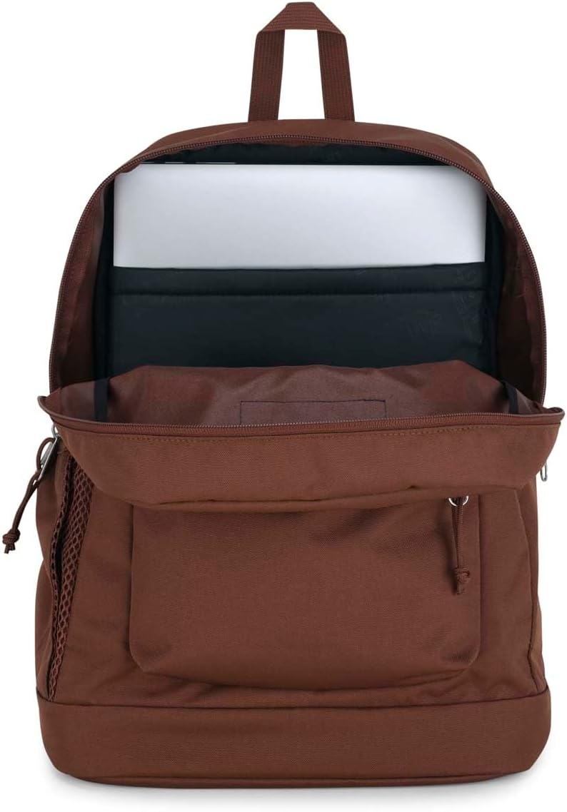 image:imageJanSport 26L Cross Town Plus Backpack Flutter By GreyBasic Brown
