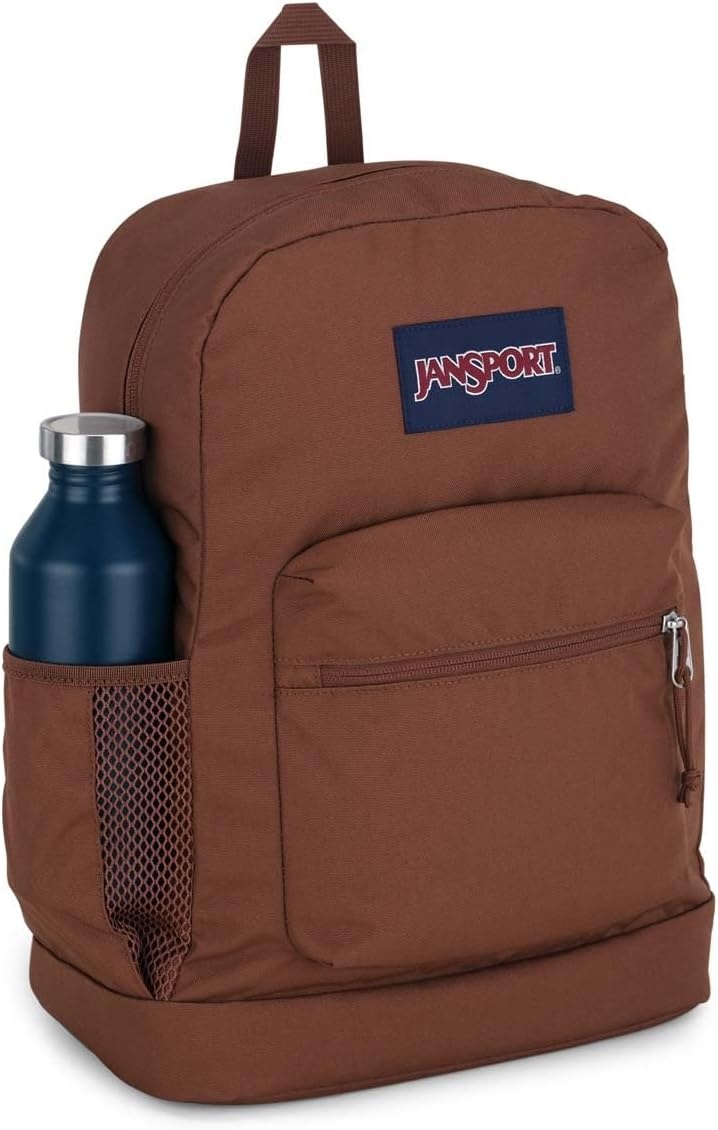 image:imageJanSport 26L Cross Town Plus Backpack Flutter By GreyBasic Brown