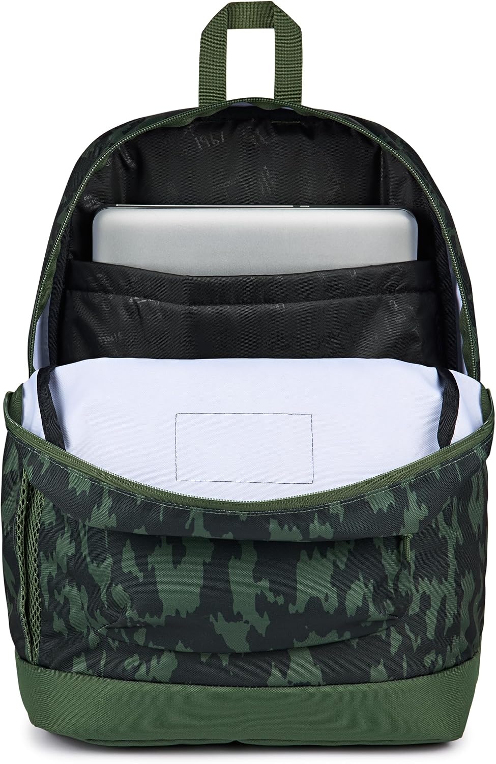 image:imageJanSport 26L Cross Town Plus Backpack Flutter By GreyCamo Illusion