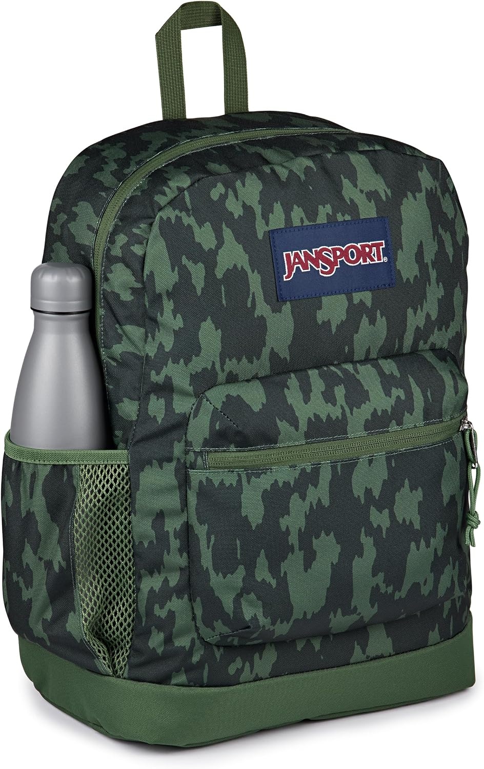 image:imageJanSport 26L Cross Town Plus Backpack Flutter By GreyCamo Illusion