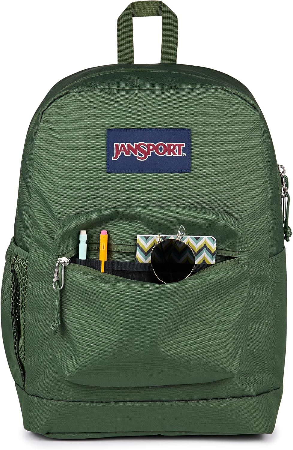 image:imageJanSport 26L Cross Town Plus Backpack Flutter By GreyCargo Green