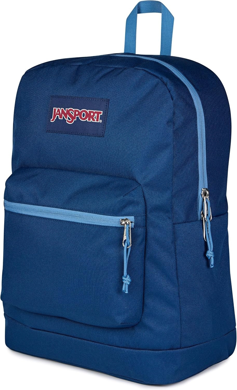 image:imageJanSport 26L Cross Town Plus Backpack Flutter By GreyColor Blocked NavyElemental BlueEle