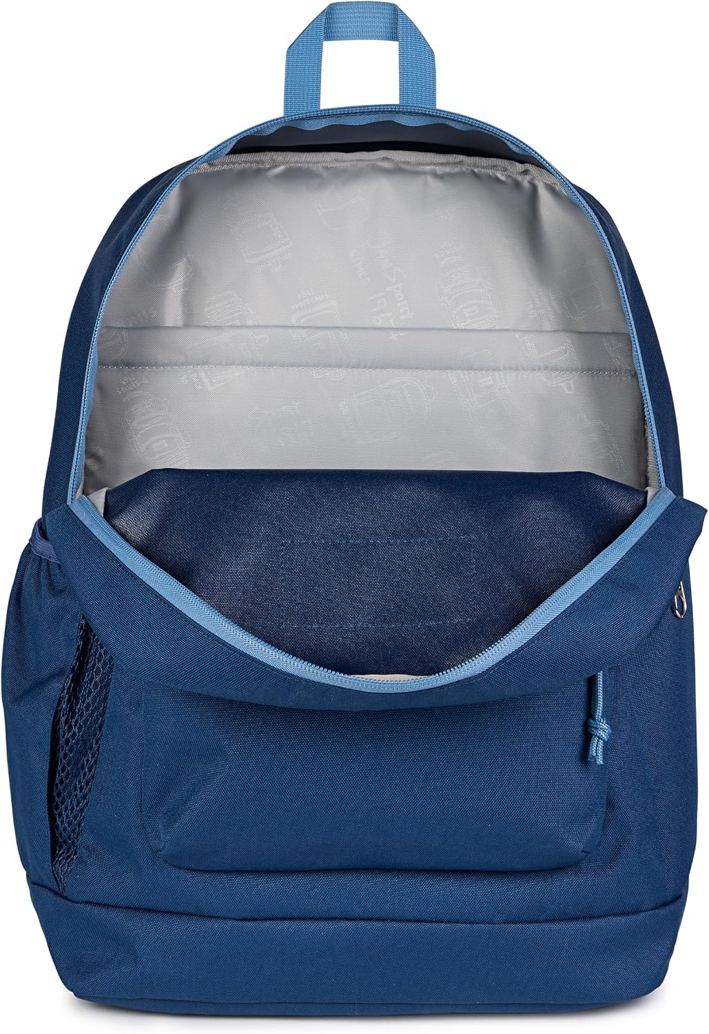 image:imageJanSport 26L Cross Town Plus Backpack Flutter By GreyColor Blocked NavyElemental BlueEle