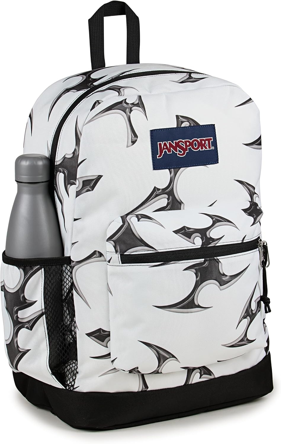 image:imageJanSport 26L Cross Town Plus Backpack Flutter By GreyCyber Silver White