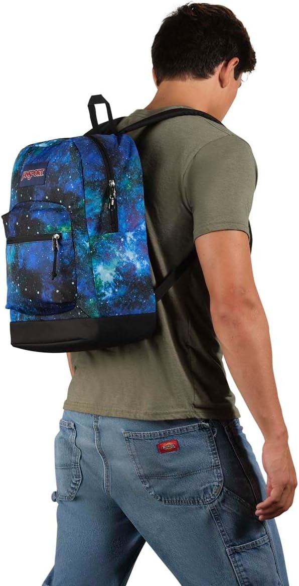 image:imageJanSport 26L Cross Town Plus Backpack Flutter By GreyCyberspace Galaxy