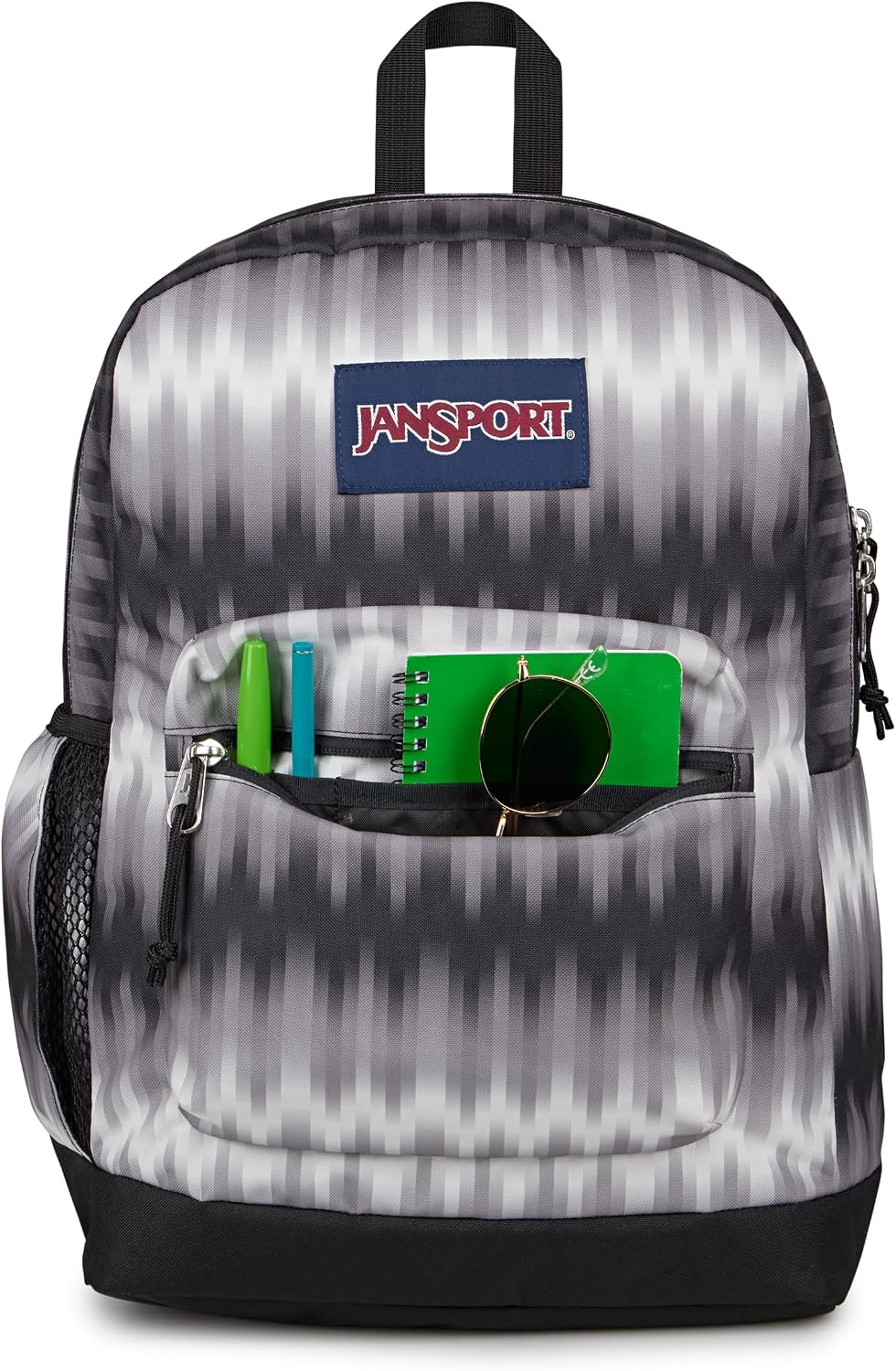 image:imageJanSport 26L Cross Town Plus Backpack Flutter By GreyDigi Tie Dye Black