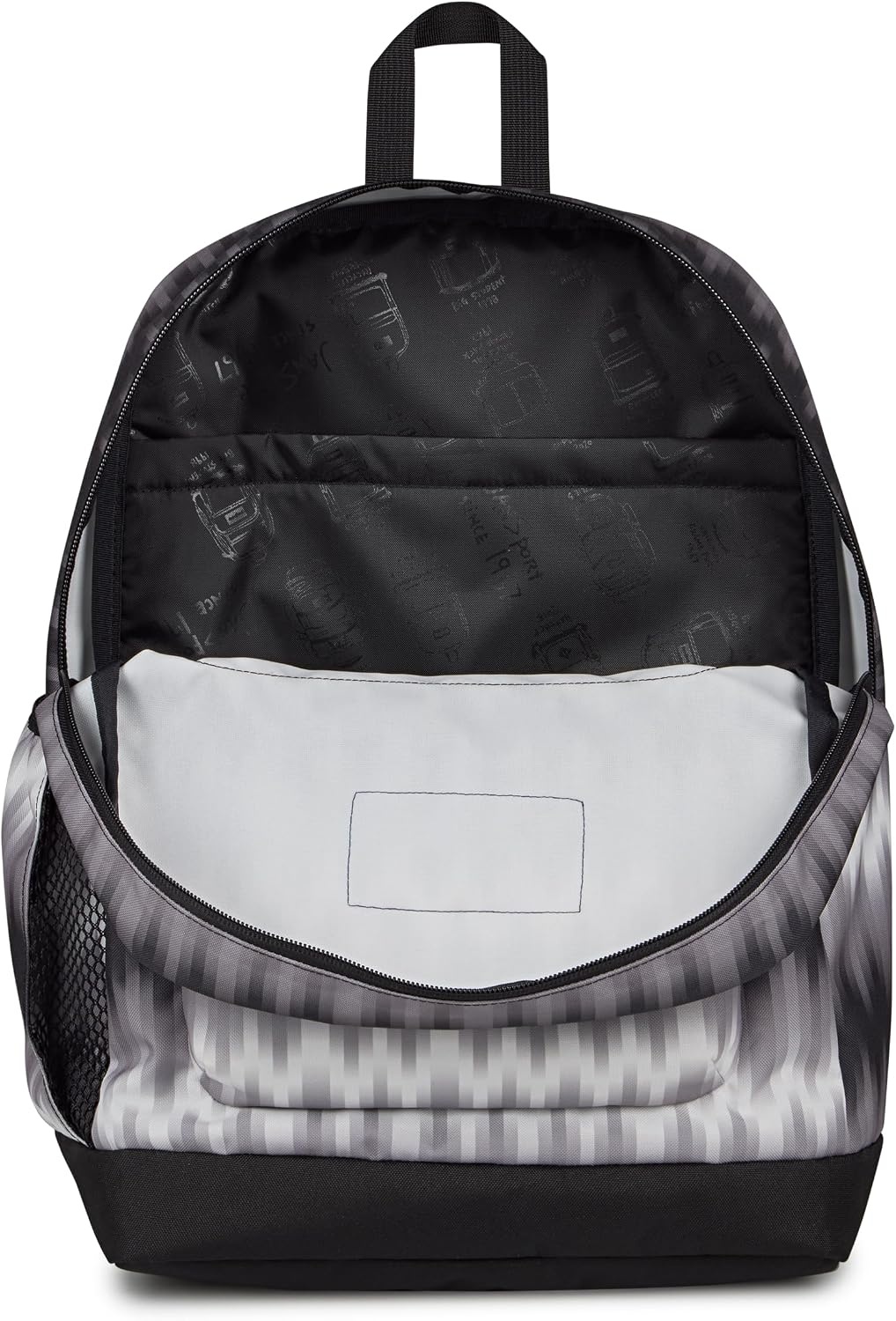 image:imageJanSport 26L Cross Town Plus Backpack Flutter By GreyDigi Tie Dye Black