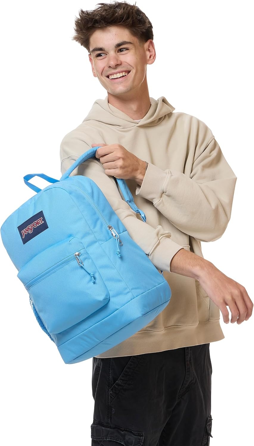 image:imageJanSport 26L Cross Town Plus Backpack Flutter By GreyElectric Azul